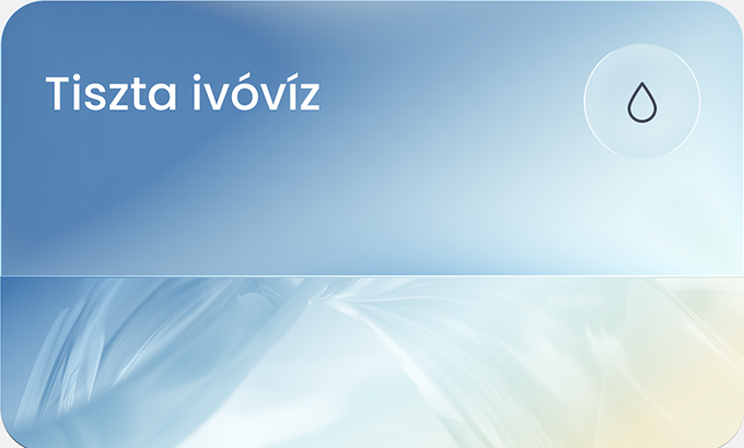 Tiszta ivóvíz