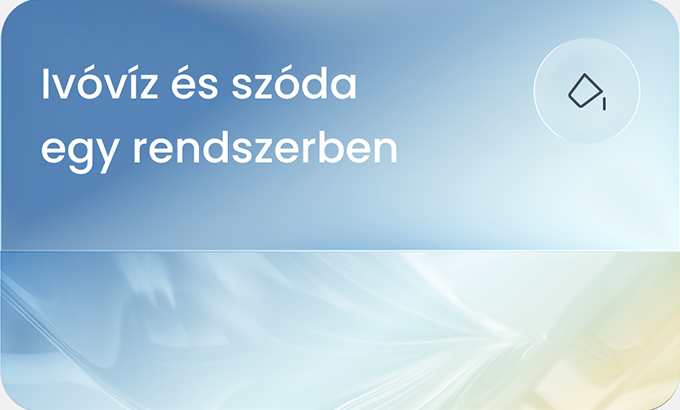 Ivóvíz és szóda egy rendszerben